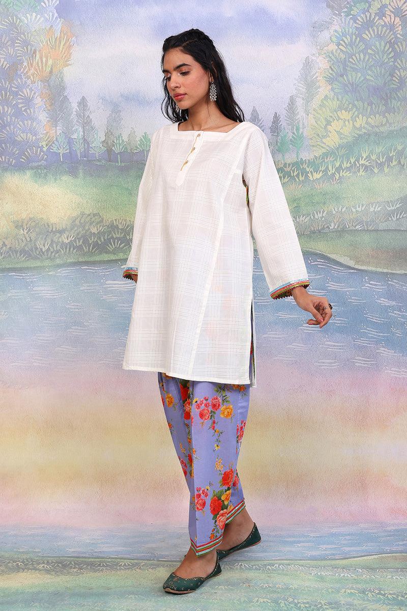 Generation - 2-Piece Virsa - White - Lawn