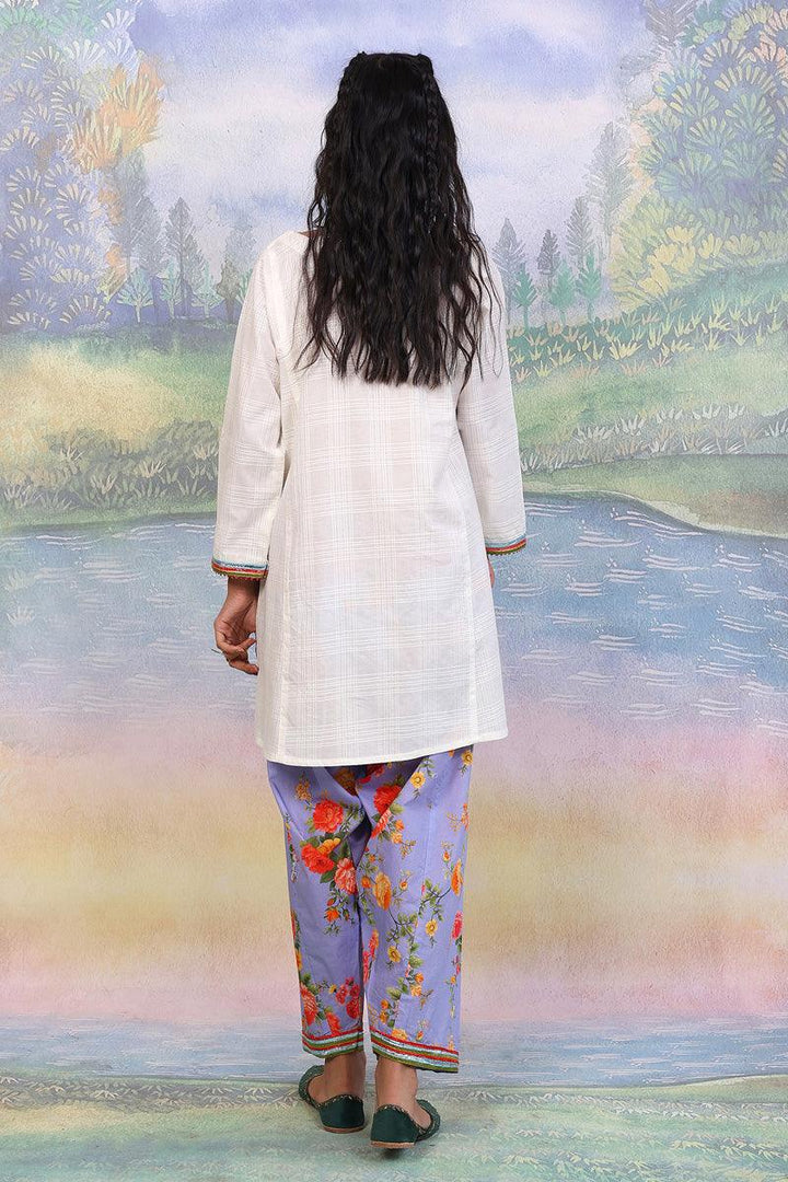 Generation - 2-Piece Virsa - White - Lawn