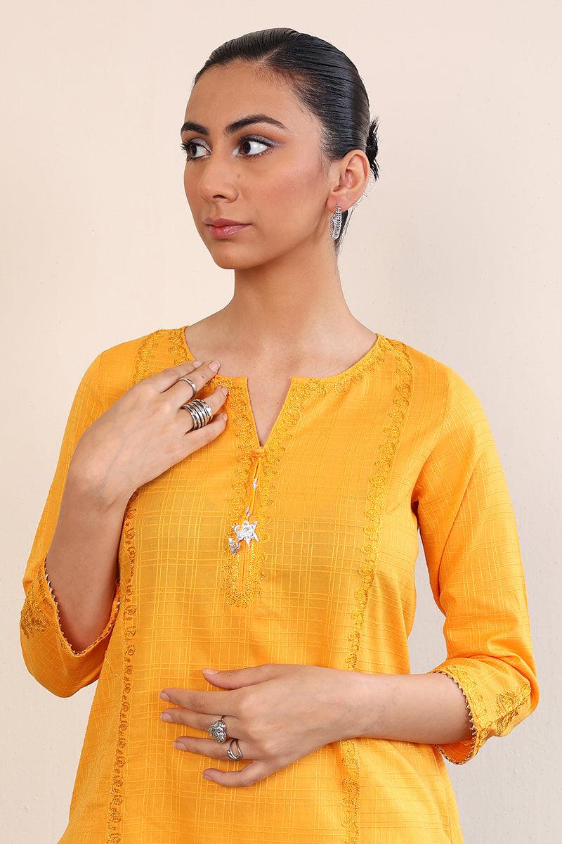 Generation - Virsa Shirt - Red - Lawn - 1 Piece