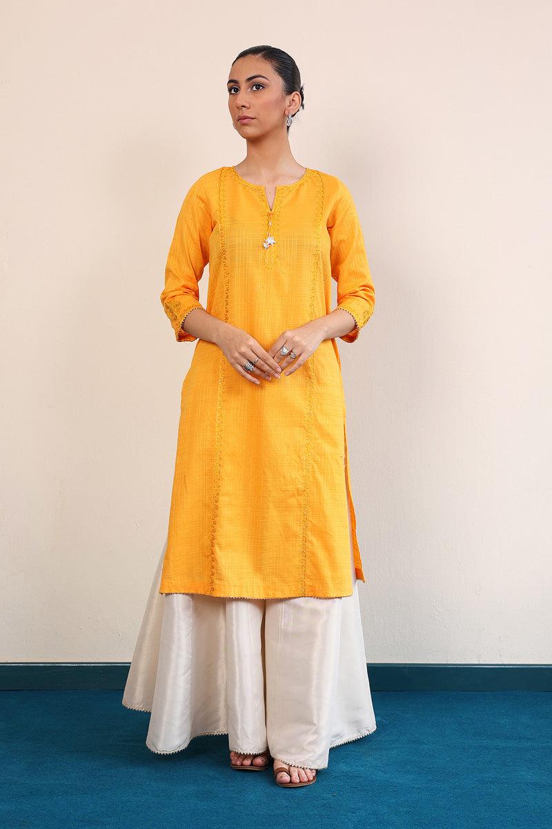 Generation - Virsa Shirt - Red - Lawn - 1 Piece