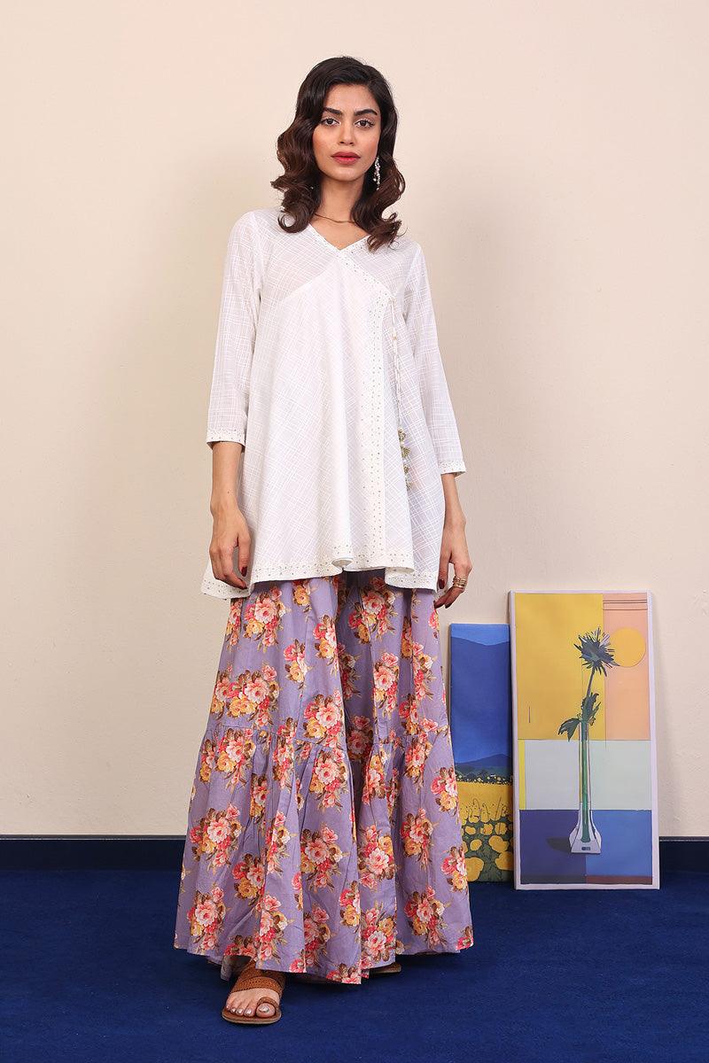 Generation - Virsa 2-Piece Set - White - Lawn