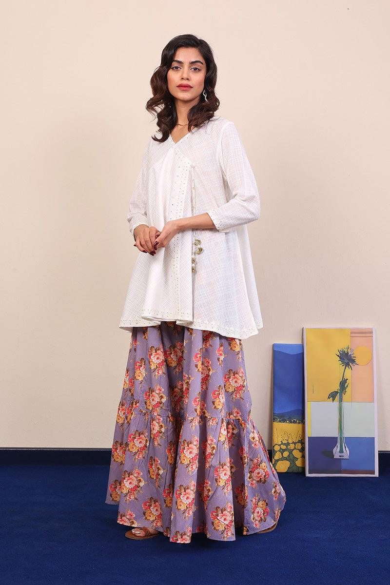 Generation - Virsa 2-Piece Set - White - Lawn