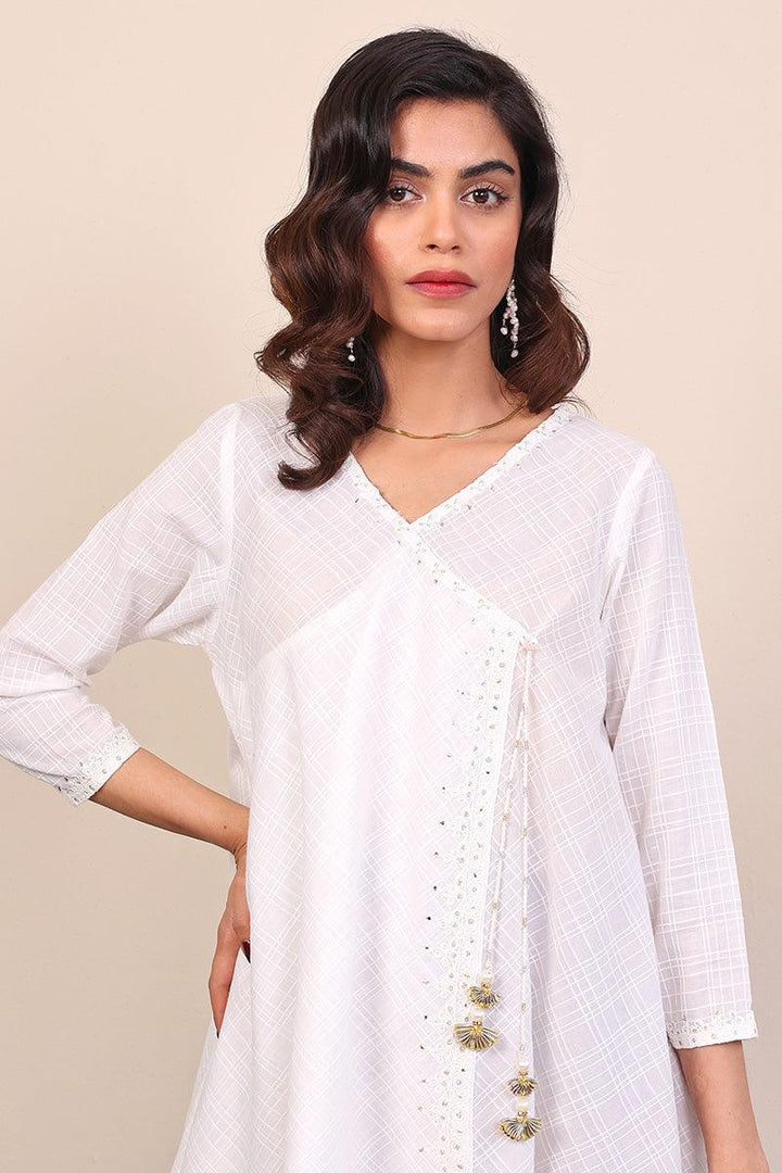 Generation - Virsa 2-Piece Set - White - Lawn