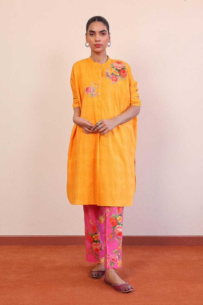 Generation - Virsa Embroidered 2-Piece - Red - Lawn