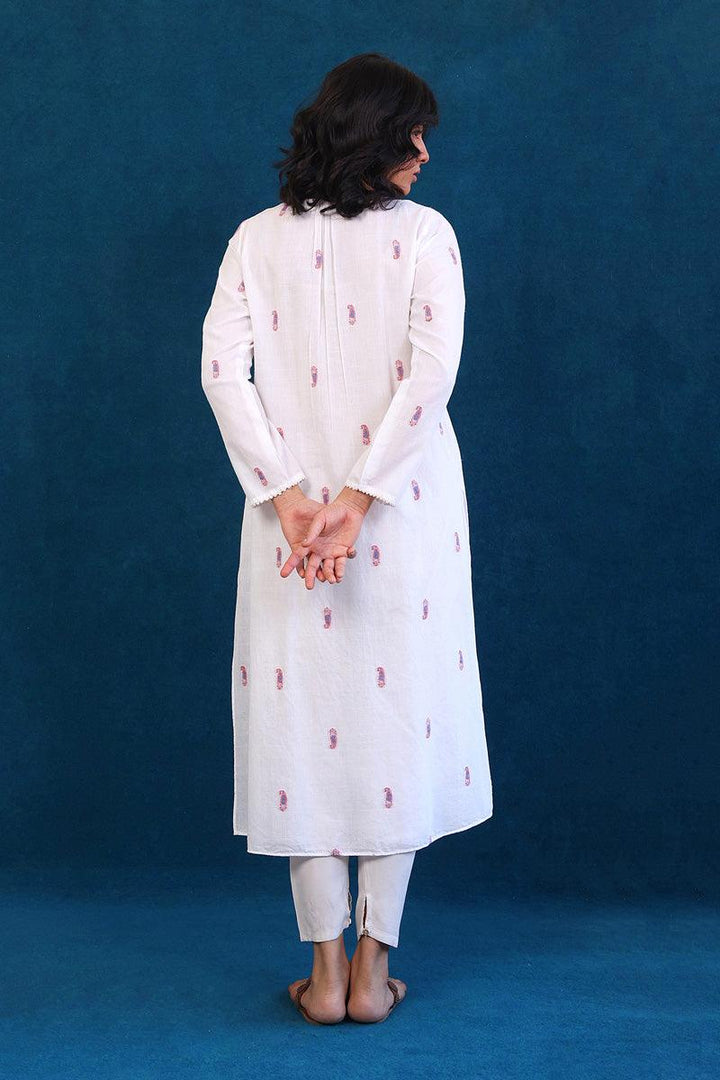 Generation - Feeling Cute Kurta - White - Jacquard - 1 Piece