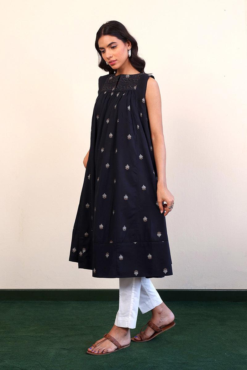Generation - Feeling Cute Kurti - Black - Lawn - 1 Piece