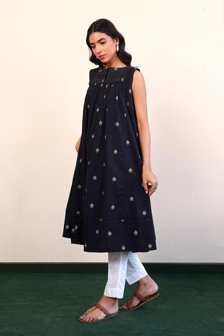 Generation - Feeling Cute Kurti - Black - Lawn - 1 Piece