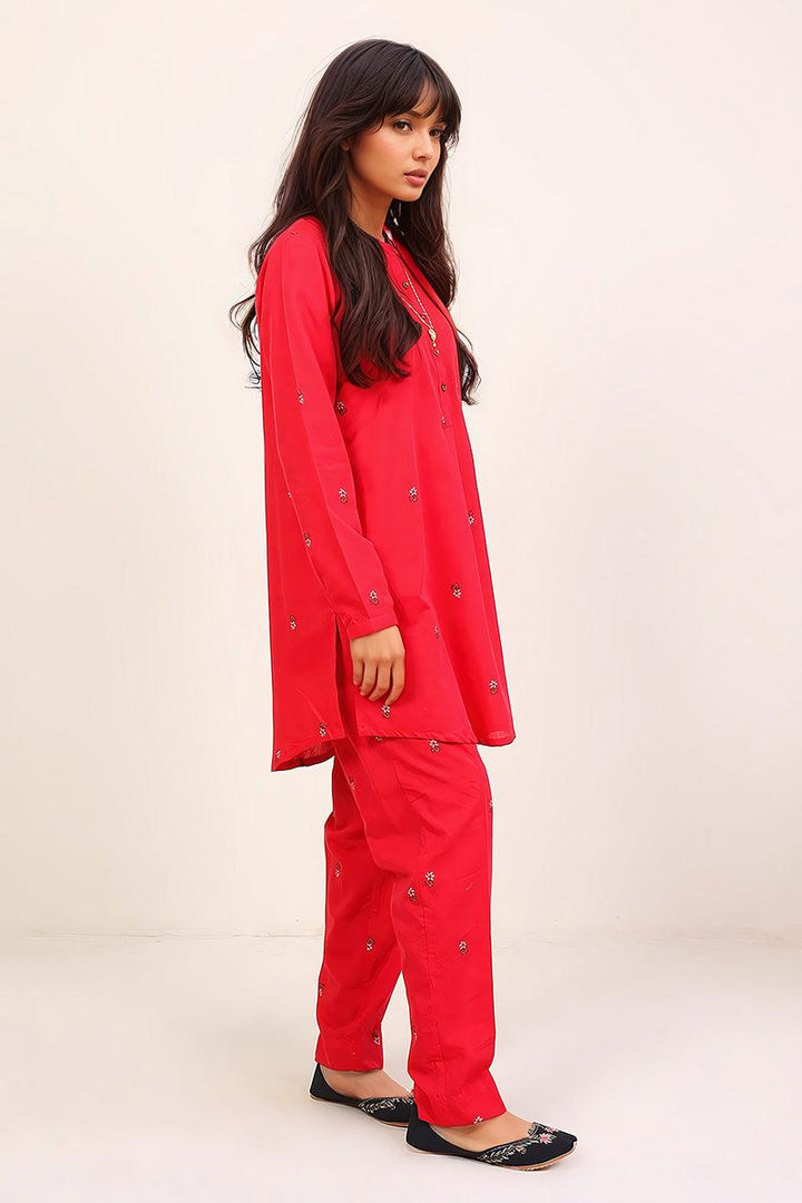 Generation - Feeling Cute 1-Piece - Red - Lawn