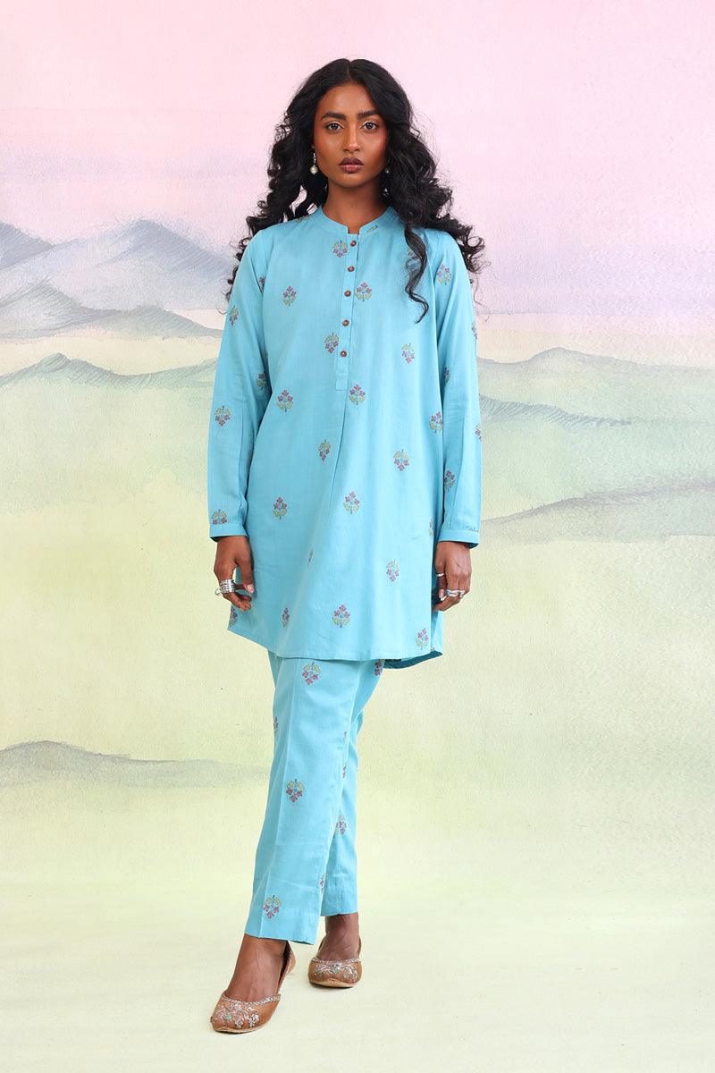 Generation - Feeling Cute 1-Piece - Sky Blue - Lawn