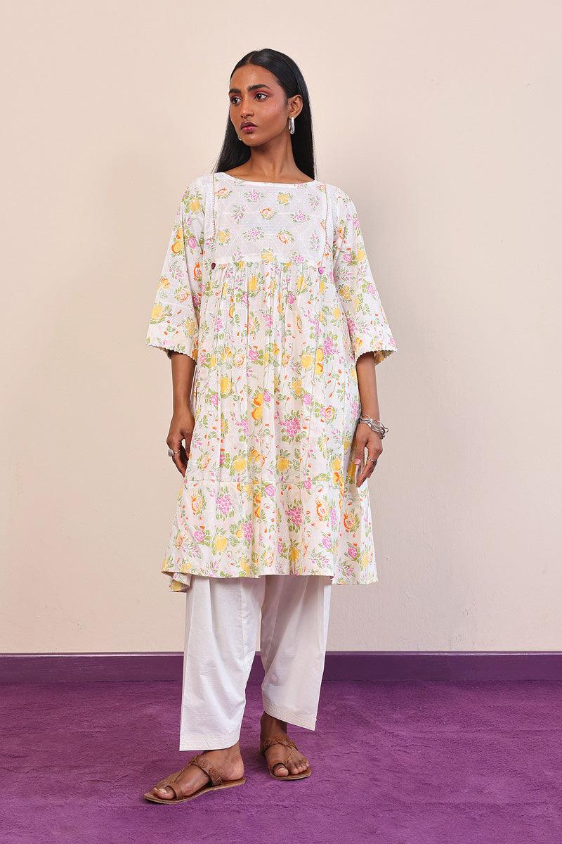 Generation - Tropic Splendour Dress - Off White - Lawn - 1 Piece