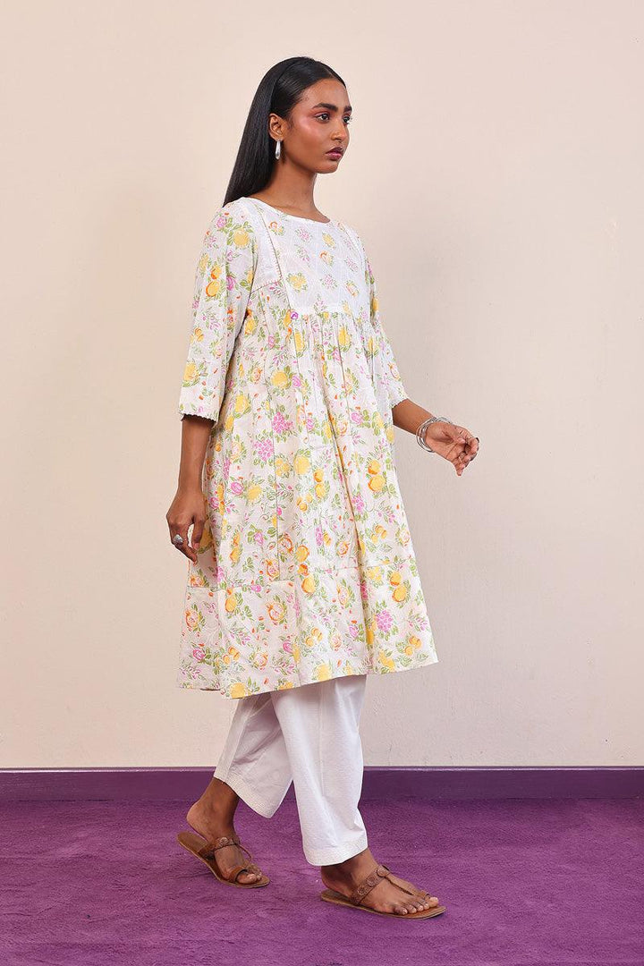 Generation - Tropic Splendour Dress - Off White - Lawn - 1 Piece