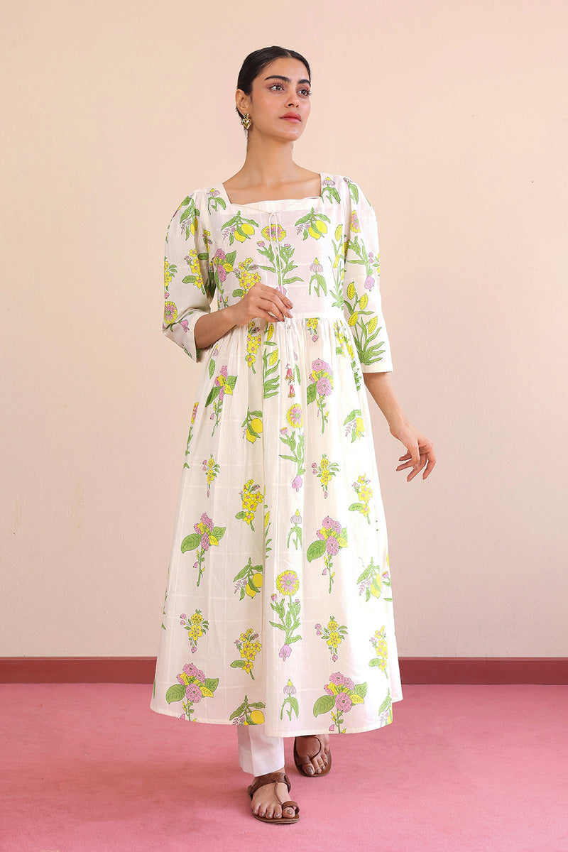Generation - Tropic Splendour Dress - Off White - Lawn - 1 Piece