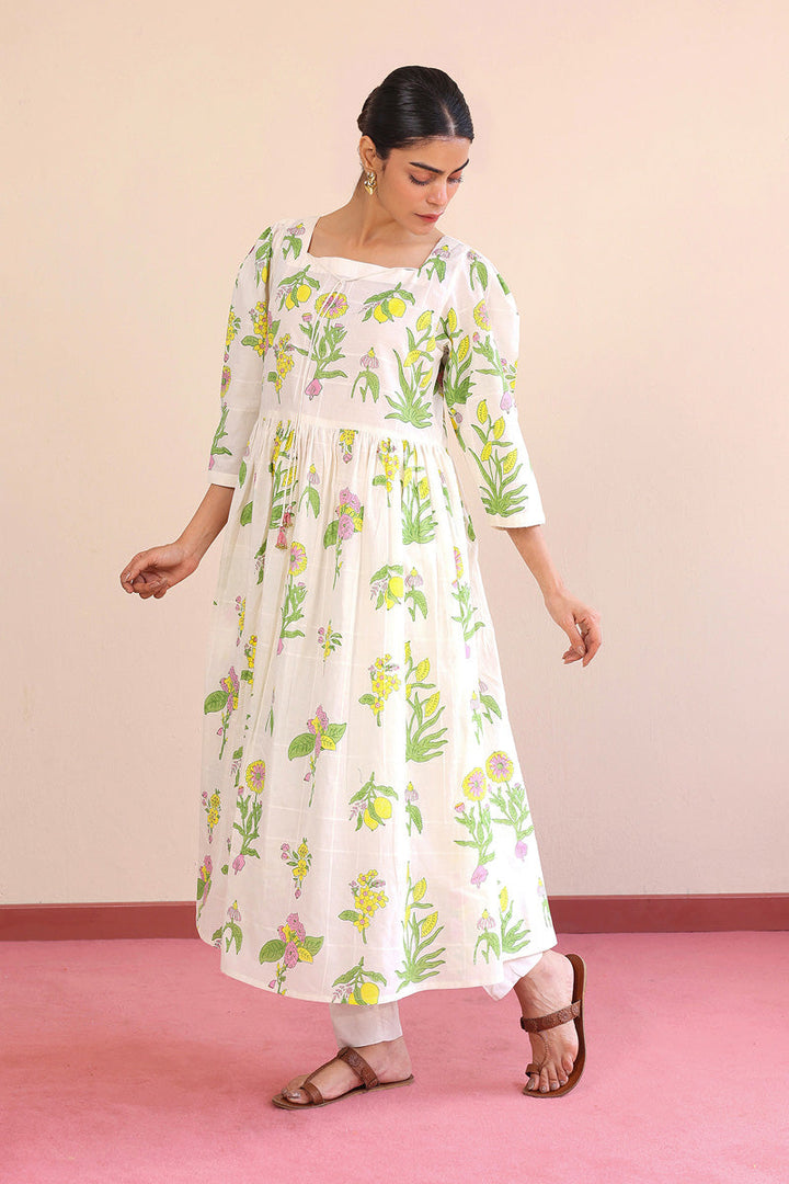 Generation - Tropic Splendour Dress - Off White - Lawn - 1 Piece