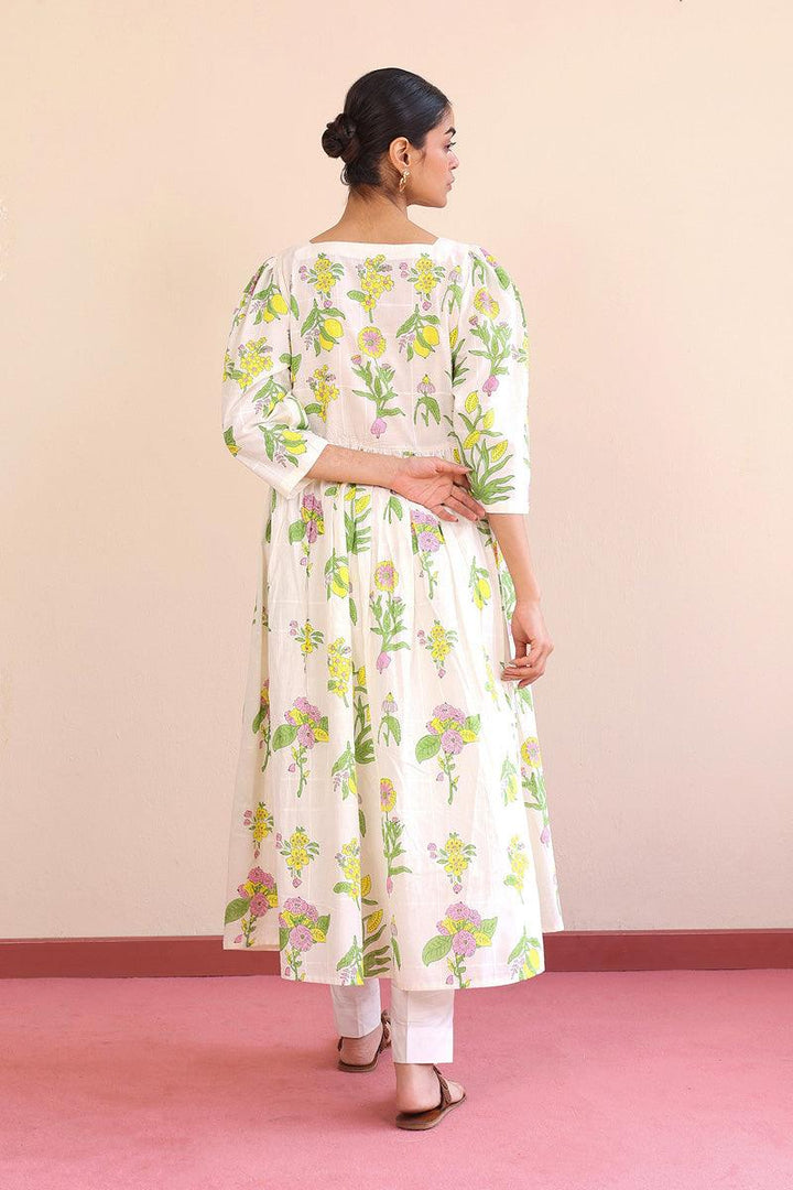 Generation - Tropic Splendour Dress - Off White - Lawn - 1 Piece