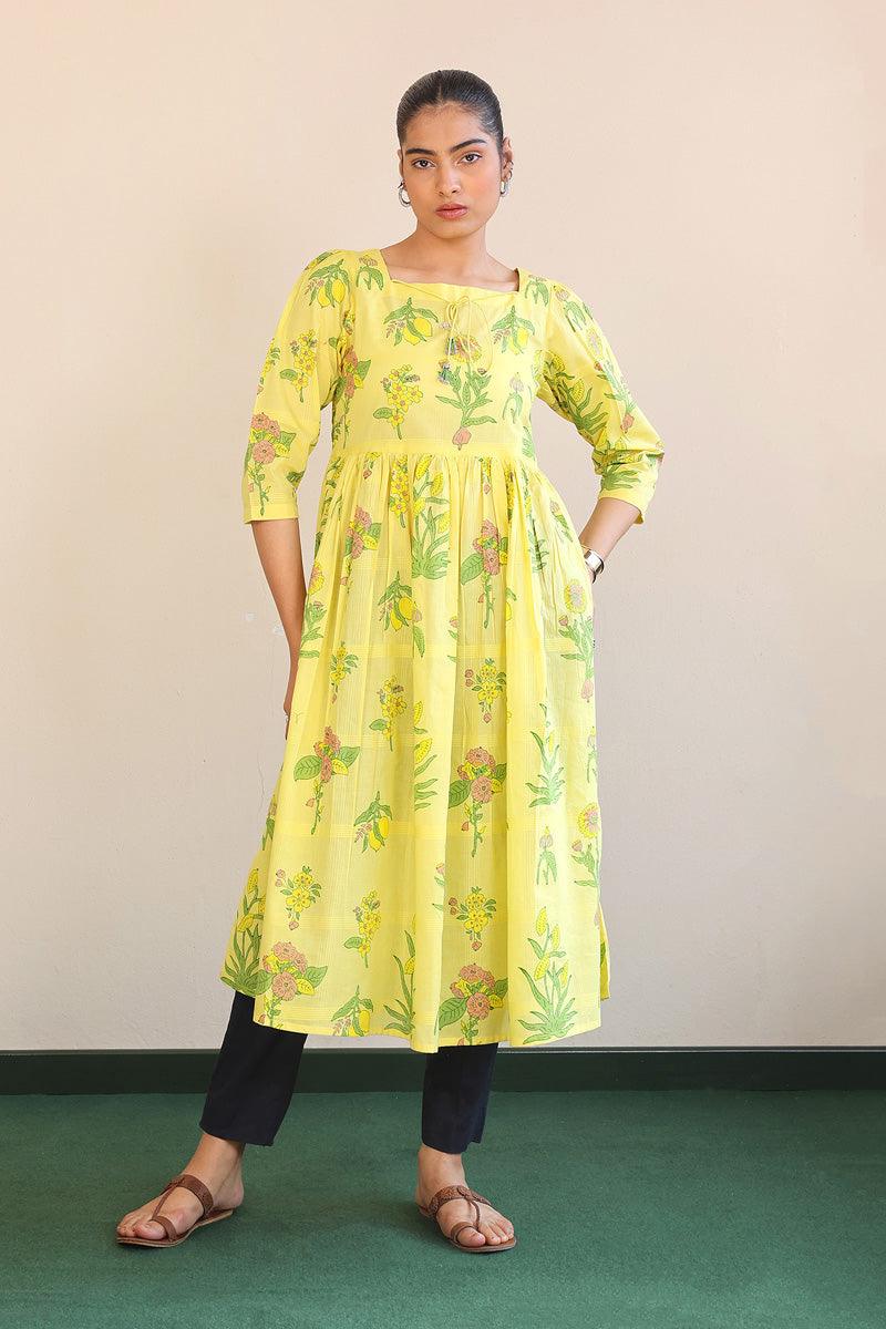 Generation - Tropic Splendour Frock - Yellow - Lawn - 1 Piece
