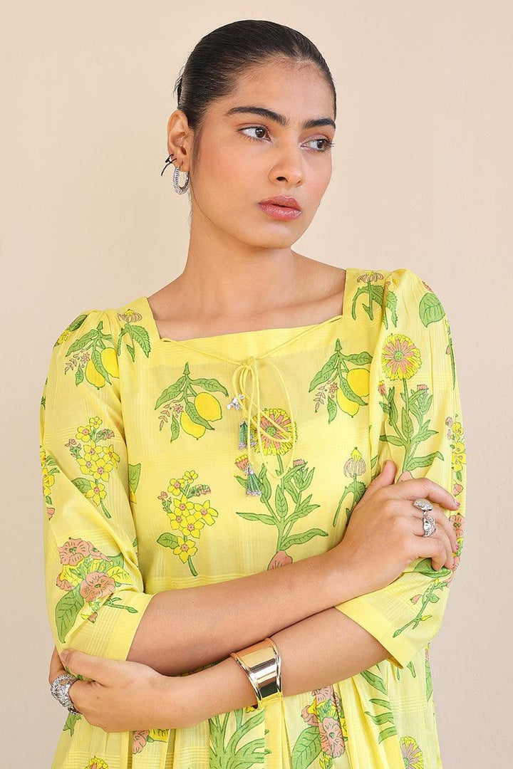 Generation - Tropic Splendour Frock - Yellow - Lawn - 1 Piece