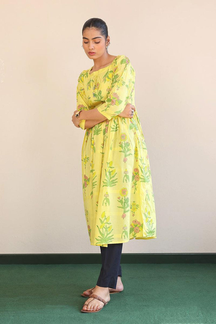 Generation - Tropic Splendour Frock - Yellow - Lawn - 1 Piece