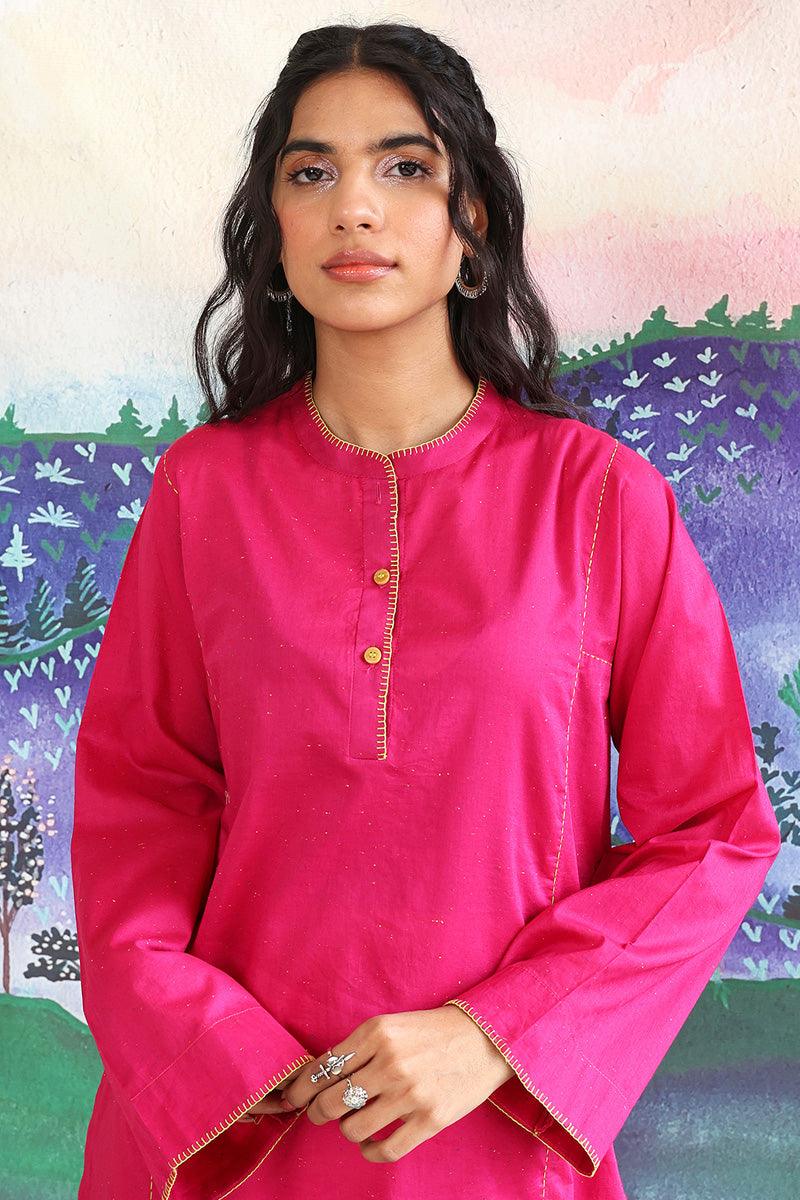 Generation - Punk Kurta - Pink - Lawn - 1 Piece