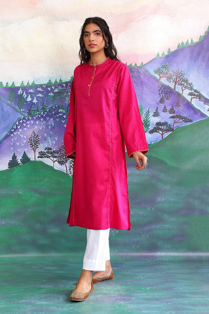 Generation - Punk Kurta - Pink - Lawn - 1 Piece