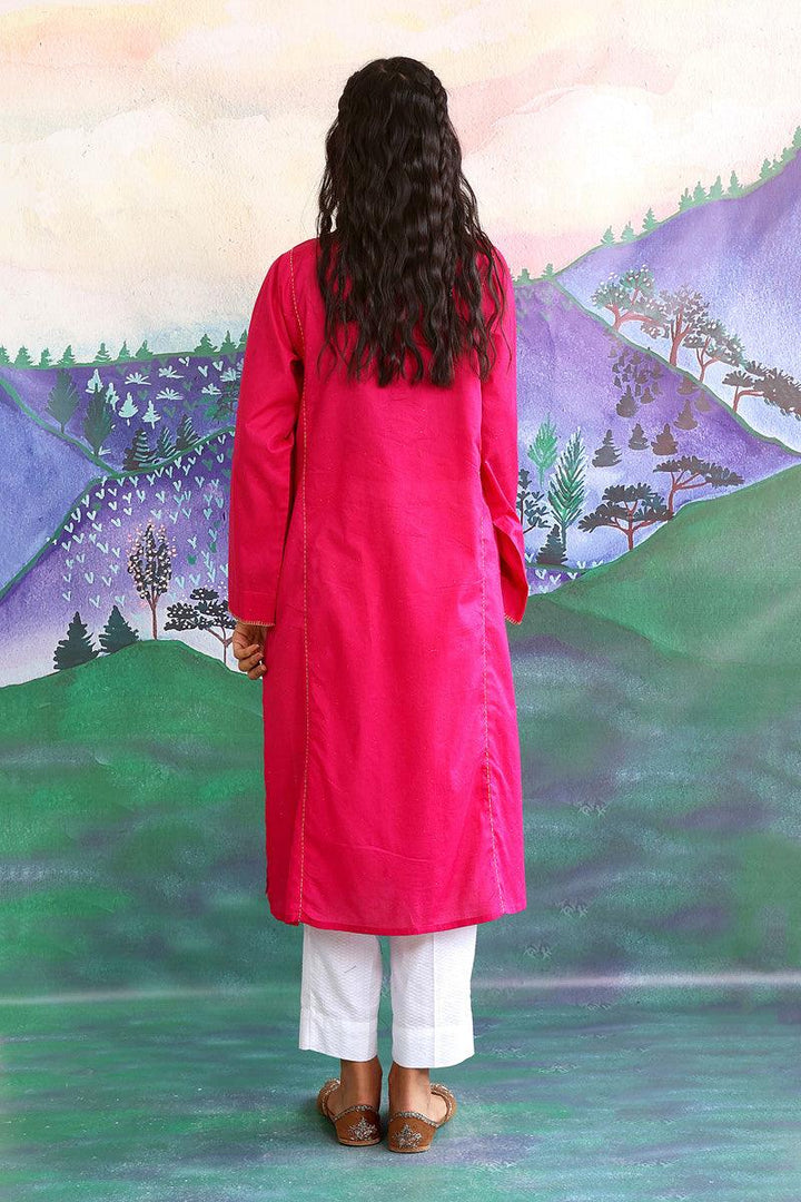 Generation - Punk Kurta - Pink - Lawn - 1 Piece