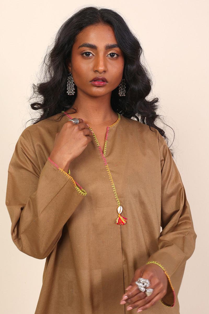 Generation - Punk Tunic - Brown - Lawn - 1 Piece