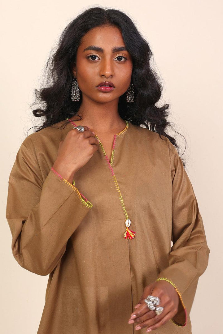 Generation - Punk Tunic - Brown - Lawn - 1 Piece