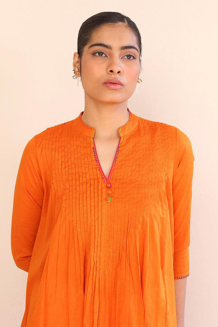 Generation - Punk Kurta - Red - Lawn - 1 Piece