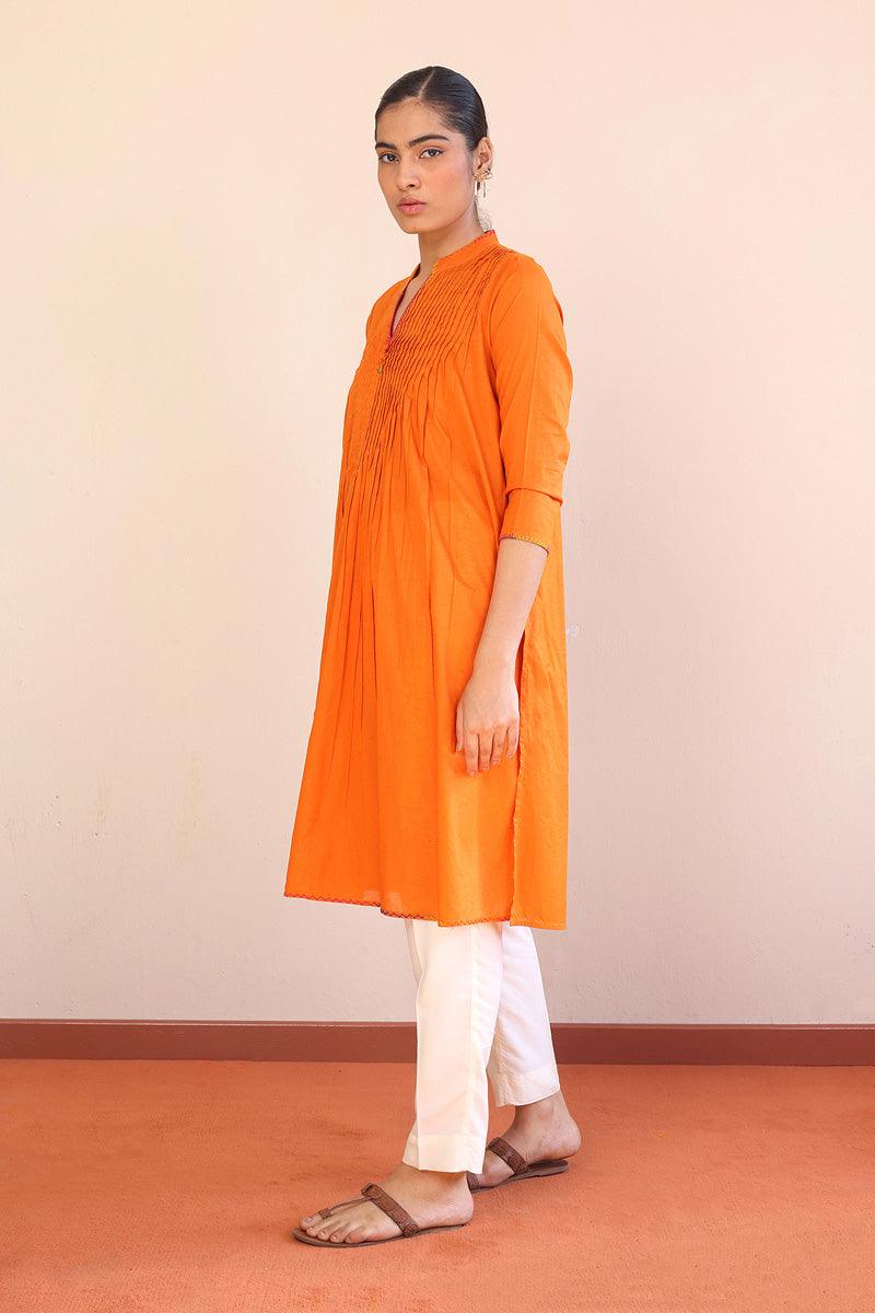 Generation - Punk Kurta - Red - Lawn - 1 Piece