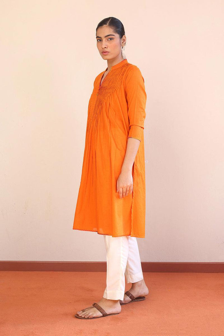 Generation - Punk Kurta - Red - Lawn - 1 Piece