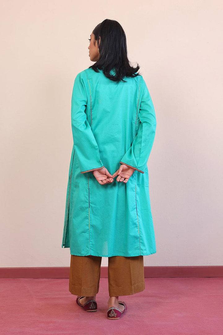 Generation - Punk Kurta - Green - Lawn - 1 Piece