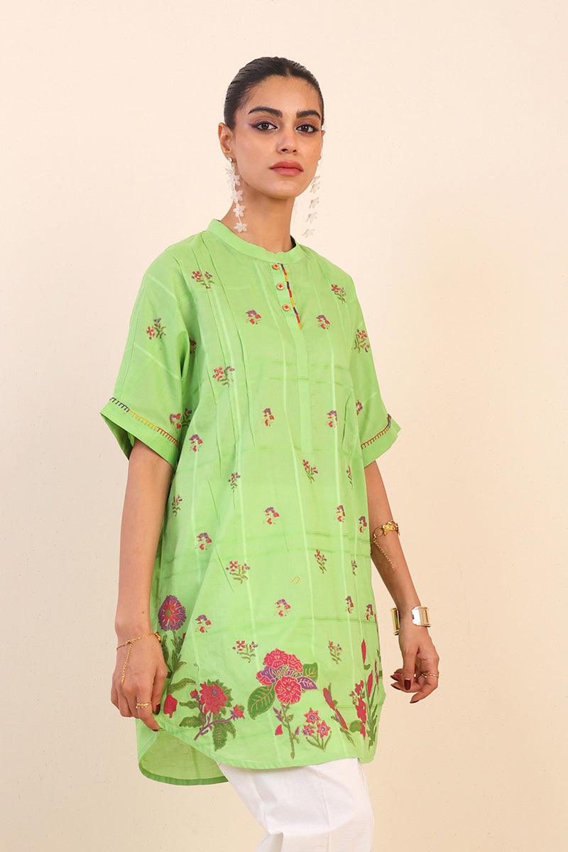 Generation - Tropic Splendour Top - Green - Lawn - 1 Piece