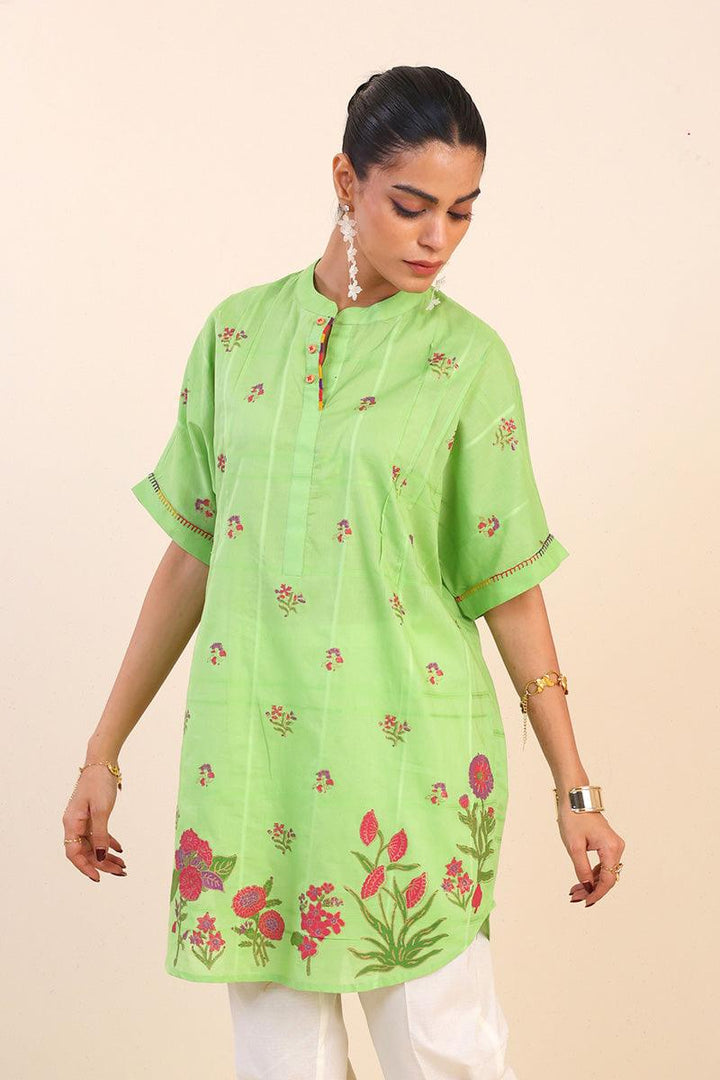 Generation - Tropic Splendour Top - Green - Lawn - 1 Piece