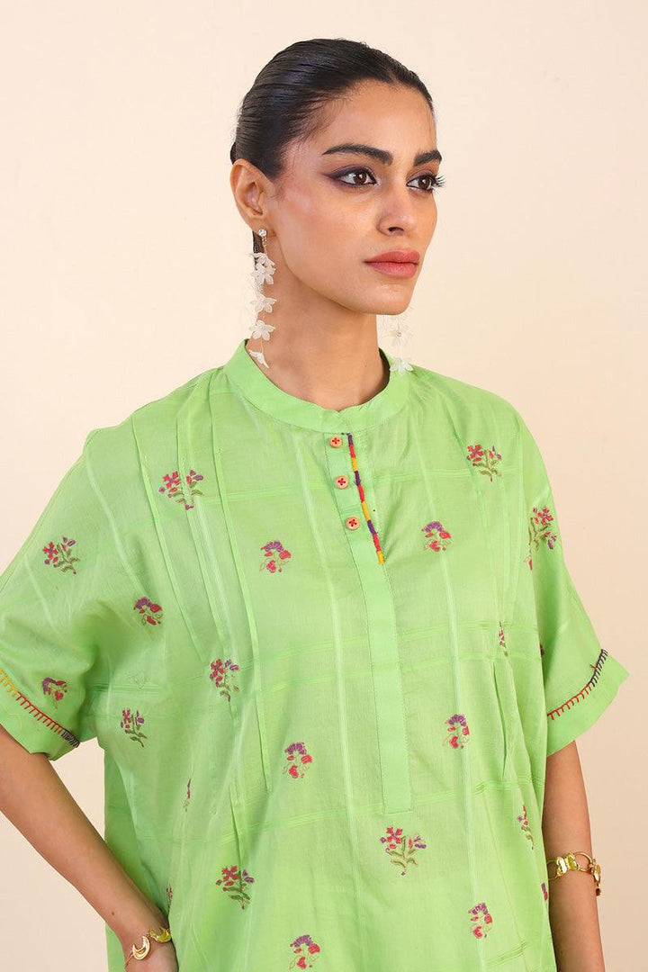 Generation - Tropic Splendour Top - Green - Lawn - 1 Piece