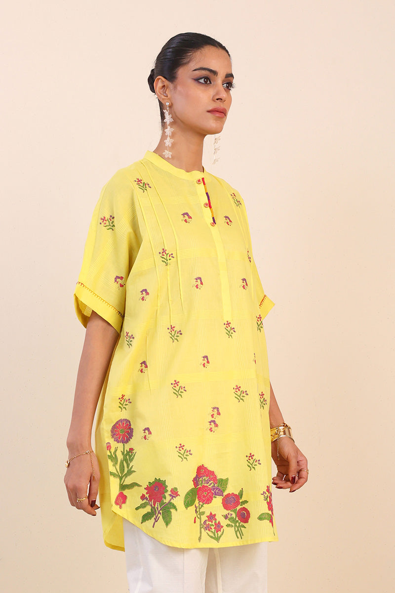 Generation - Tropic Splendour Top - Yellow - Lawn - 1 Piece