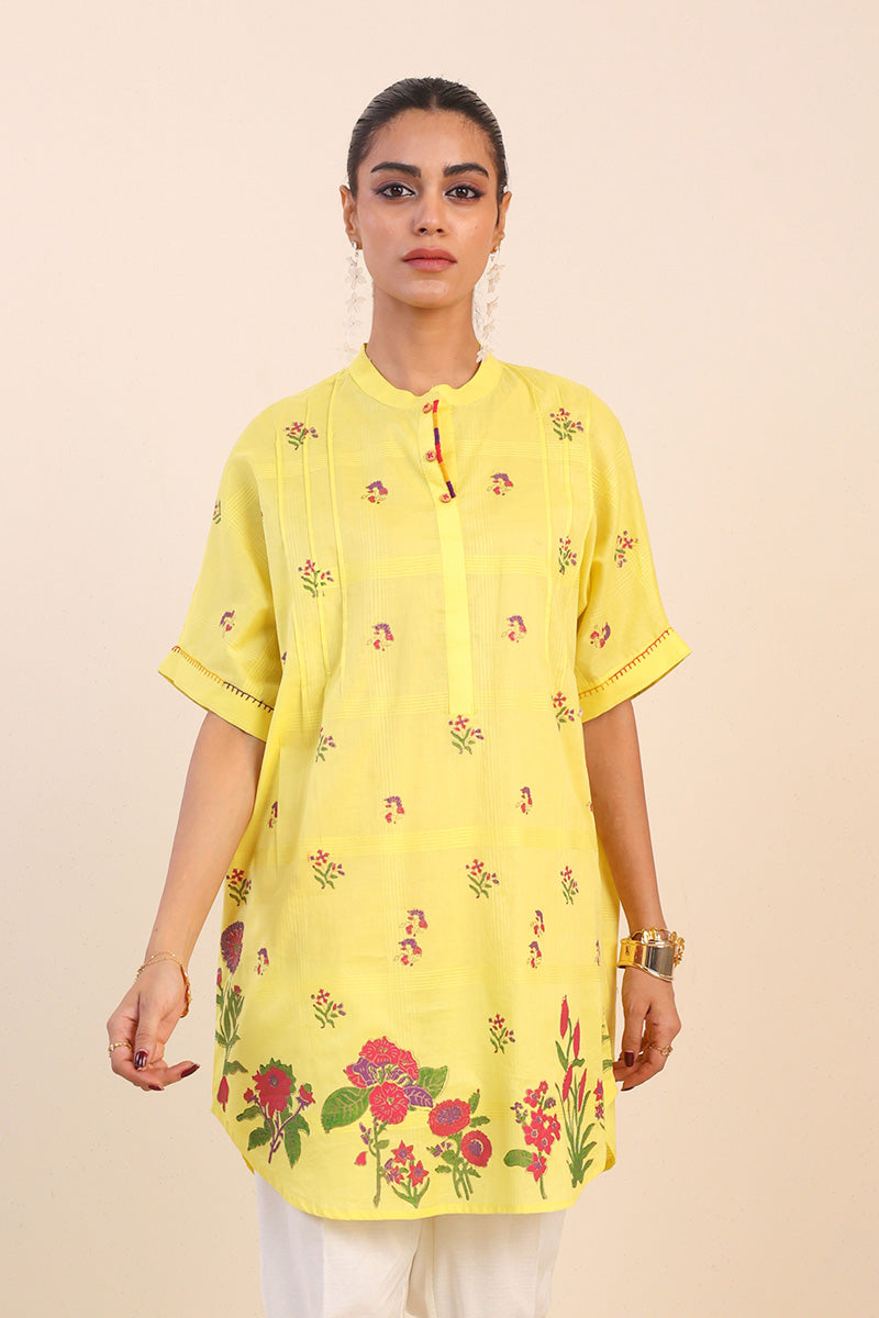 Generation - Tropic Splendour Top - Yellow - Lawn - 1 Piece