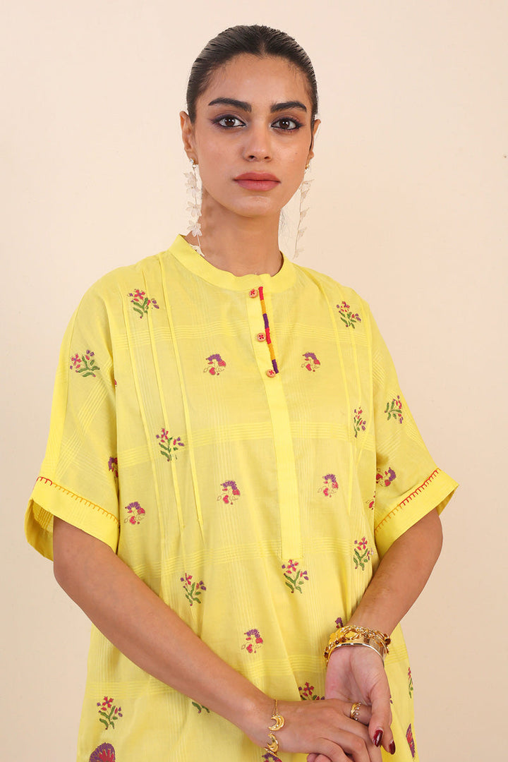 Generation - Tropic Splendour Top - Yellow - Lawn - 1 Piece