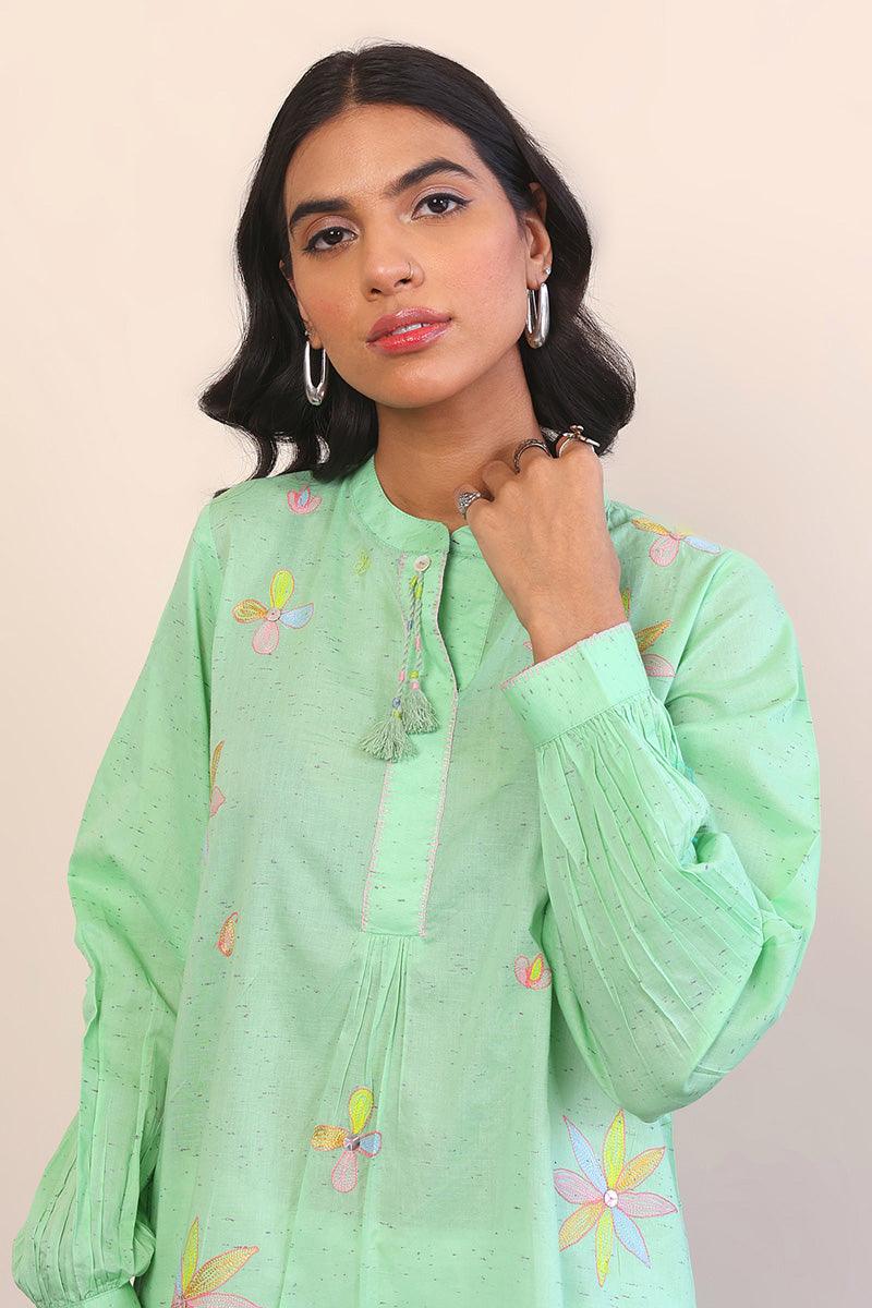 Generation - Sundara Kurti - Green - Lawn - 1 Piece