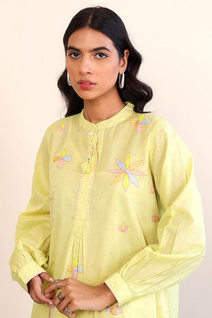 Generation - Sundara Kurti - Yellow - Lawn - 1 Piece