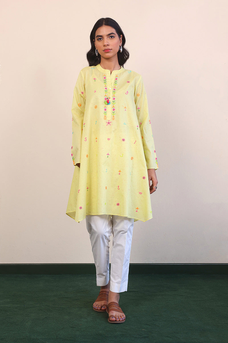 Generation - Sundara Doodle Shirt - Red - Lawn - 1 Piece