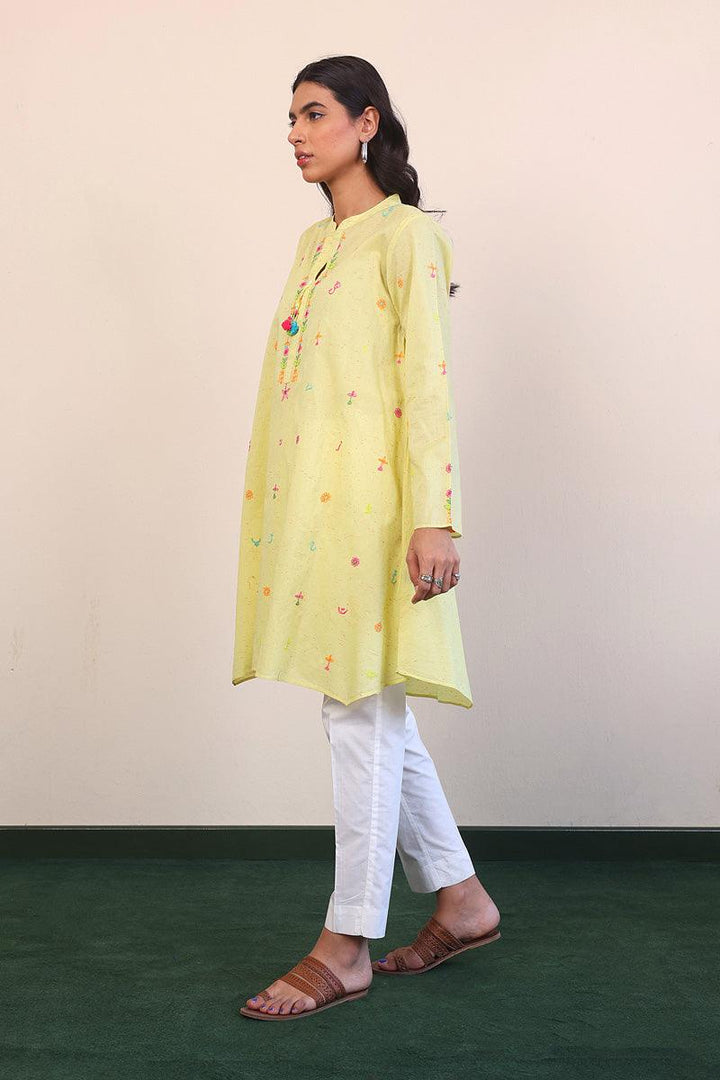 Generation - Sundara Doodle Shirt - Red - Lawn - 1 Piece