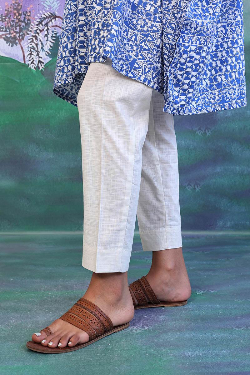Generation - Essentials Trouser - Off White - Lawn - 1 Piece