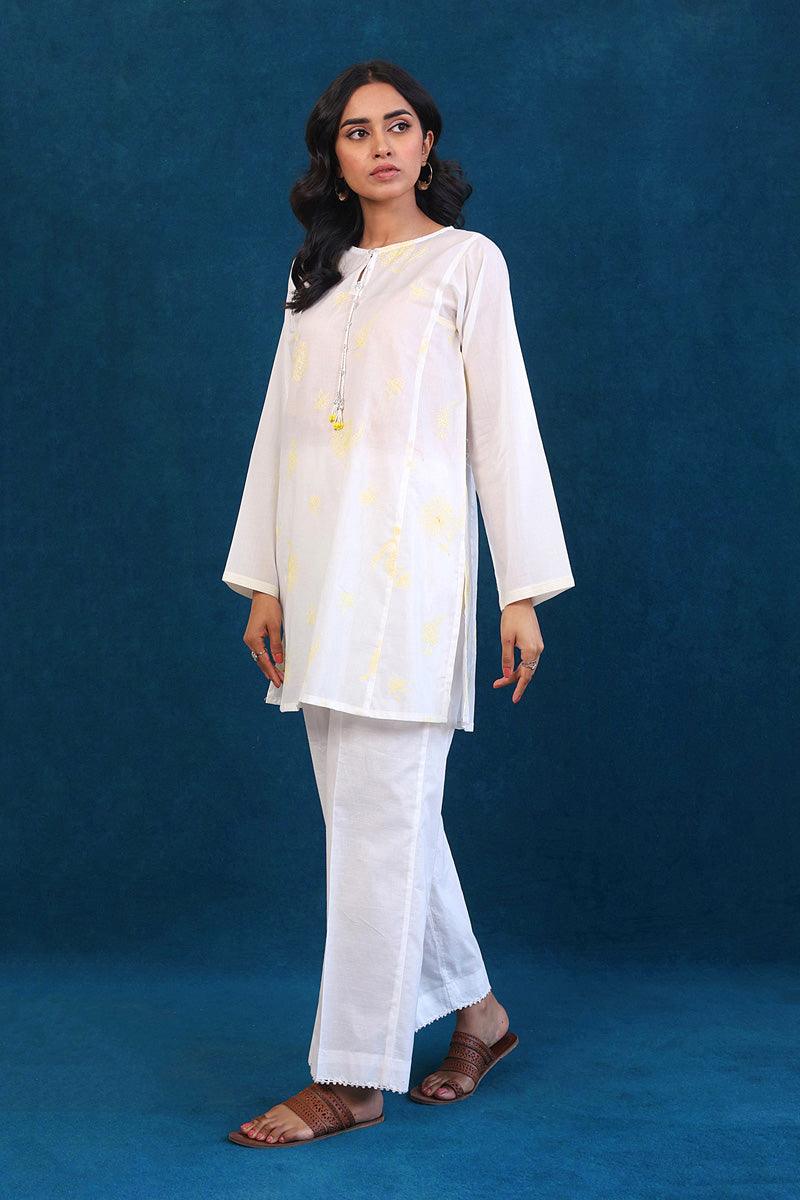Generation - Essential Pants - White - Lawn - 1 Piece