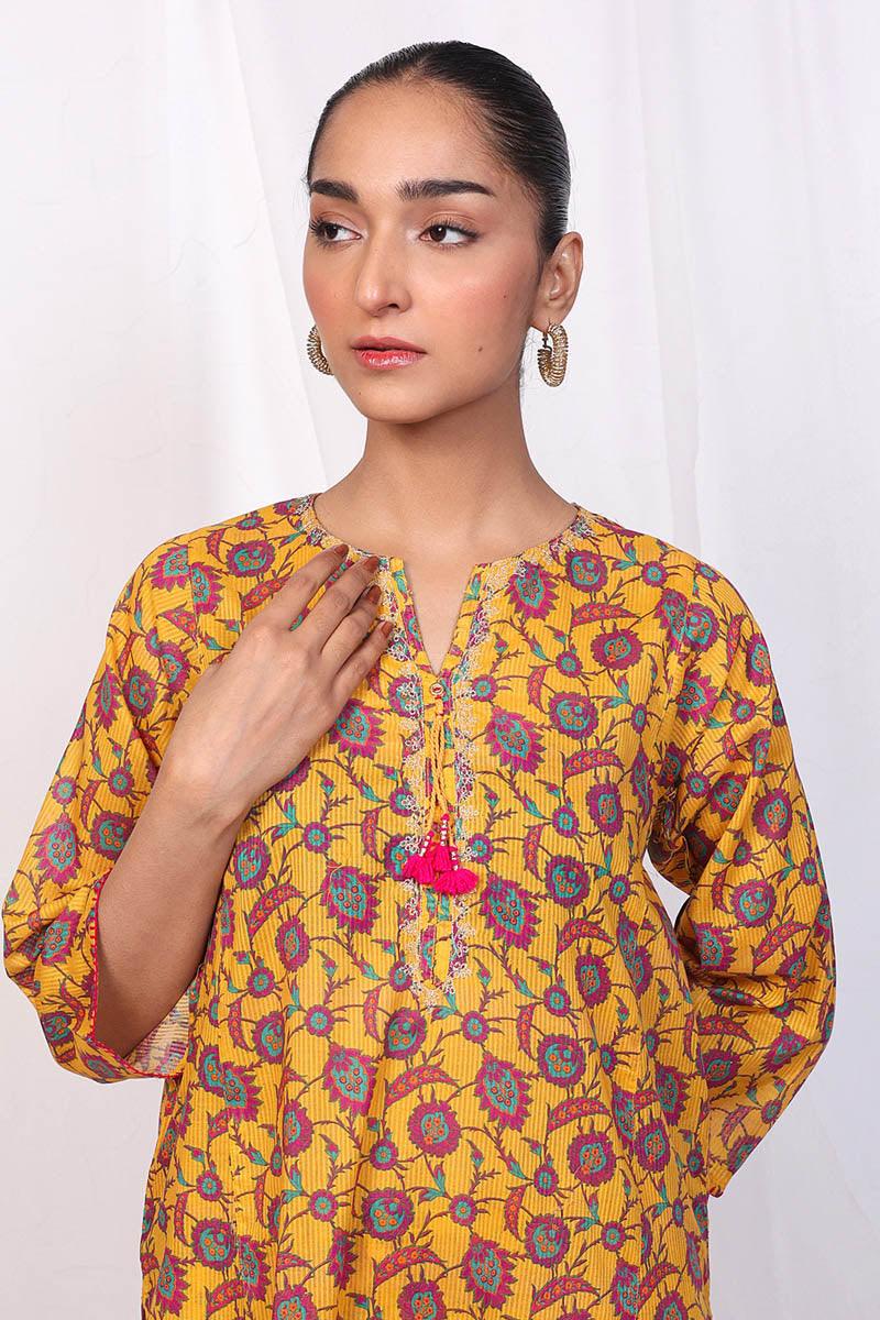 Generation - Turkish Delight Sunflower Set - Yellow - Lawn - 2 Piece