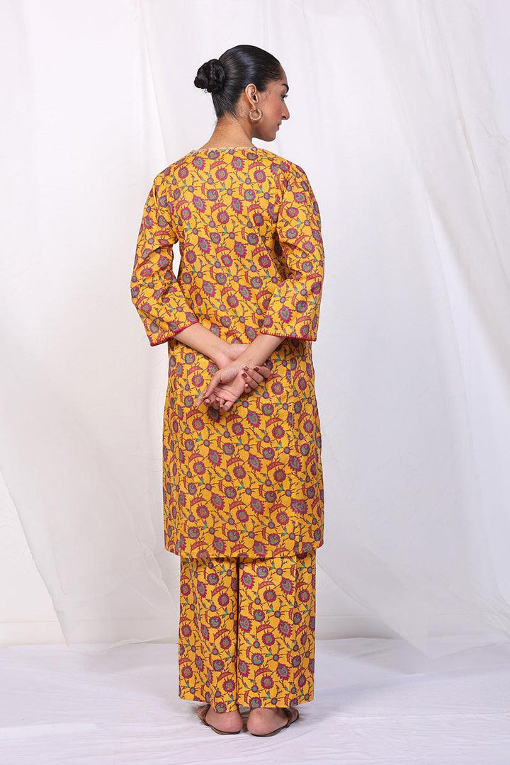 Generation - Turkish Delight Sunflower Set - Yellow - Lawn - 2 Piece