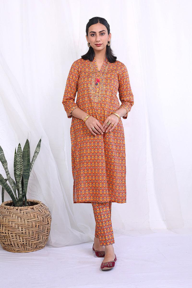Generation - Turkish Delight Matching 2-Piece - Mustard - Lawn
