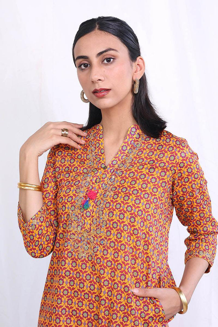 Generation - Turkish Delight Matching 2-Piece - Mustard - Lawn