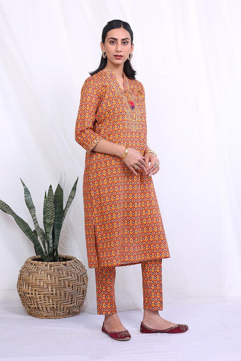 Generation - Turkish Delight Matching 2-Piece - Mustard - Lawn