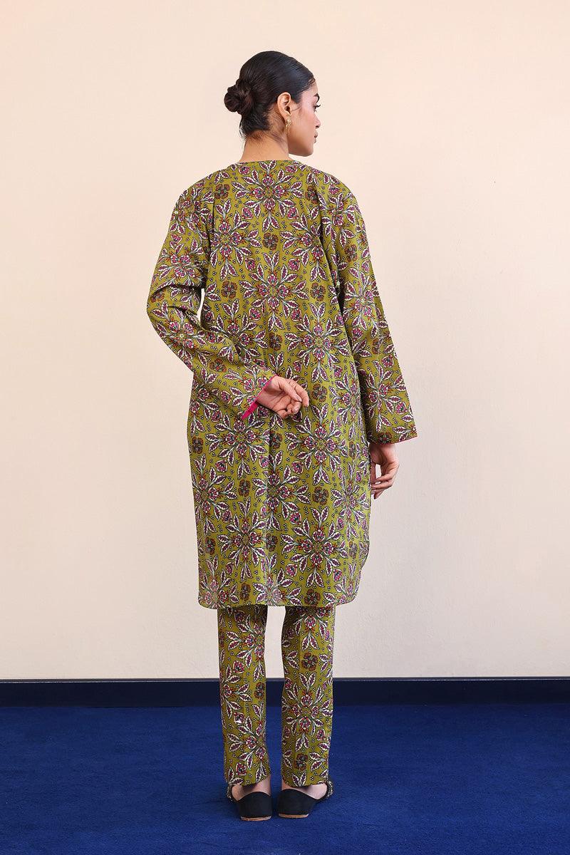 Generation - Turkish Delight Suit - Army Green - Lawn - 2 Piece