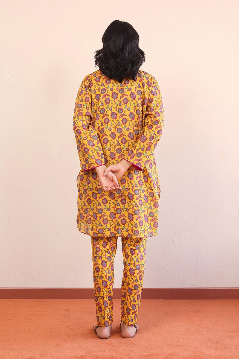 Generation - Turkish Delight Suit - Yellow - Lawn - 2 Piece
