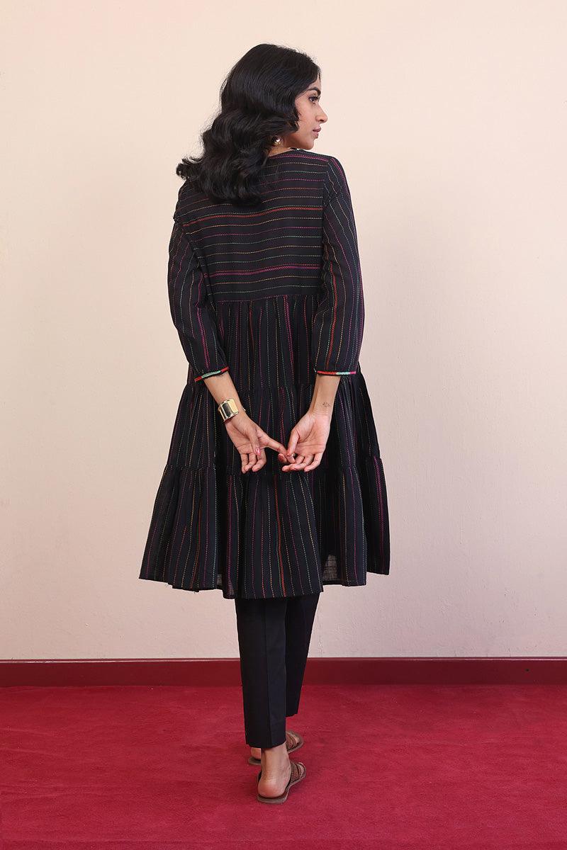 Generation - Tinka Flared Frock - Black - Lawn - 1 Piece